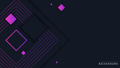 Wall Mural - black modern corporate purple gradient lines background