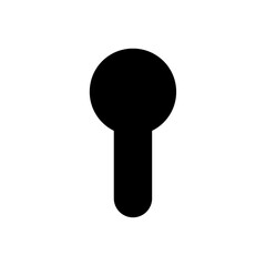 Wall Mural - Keyhole icon