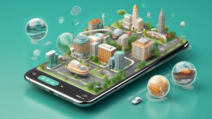 Discover the Vibrant Pulse of the City with our Smart City Guide App: Unveiling 3D Buildings, Buses, and Local Attractions in Stunning Detail!