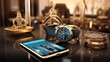 Exquisite Elegance: Unveiling the Opulence of 3D Watches and Jewelry on a Luxurious Smartphone App