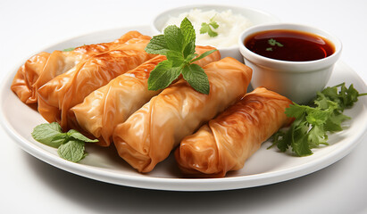 Wall Mural - spring rolls