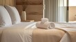 Temukan keanggunan modern dengan tempat tidur bantal berwarna krem. Desain master, perpaduan pola, dan gaya dengan warna-warna netral.
