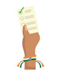 Sticker - india general election icon