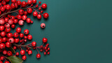 Fototapeta Kuchnia - red christmas balls HD 8K wallpaper Stock Photographic Image 