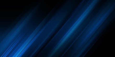 Wall Mural - Blue abstract speed movement pattern with shiny glowing blurred line shape, gradient color
