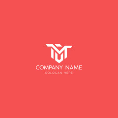 Logo brand mark for company name