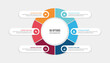 © Ramiz - Six Options Circle Cycle Infographic Template Design