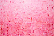 Pink Mosaic Pixel Pattern With Light To Dark Gradient