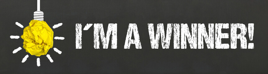 Canvas Print - I´m a winner!	