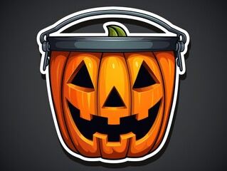 Wall Mural - halloween jack o lantern