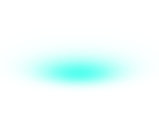 Poster - Cyan transparency neon glow on transparent background 
