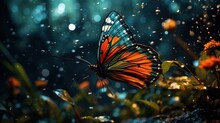 Butterfly In The Rain