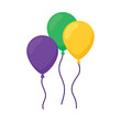 mardi gras balloons
