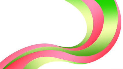 Wall Mural - Abstract curvy gradient background with soft and modern color combination	

