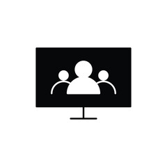 Wall Mural - Dynamic Digital Presence: Comprehensive Set of Digital Marketing Black Fill Icons - Website, SEO, Social Media, Online Advertising, Mail, Content, Strategy, Target, Feedback, Store - Stock Vector.