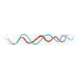 © Mojostd - Red and Blue Graphic Lines