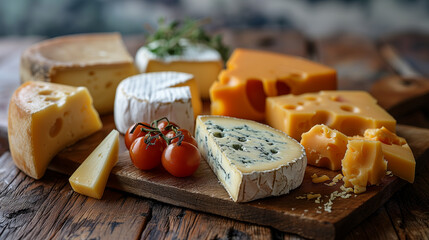Wall Mural - realistic of Cheese