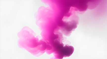 smoke on white background