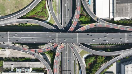 Poster - view of city flyover