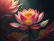 pinke Lotus Blüte