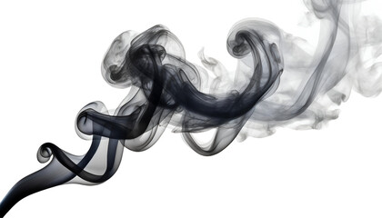 Sticker - Black smoke isolated.