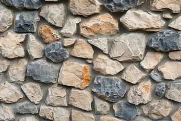 Wall background, with stone texture. natural stone color