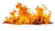 © Milano - Realistic fire flame isolated.