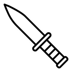 Sticker - Knife Line icon