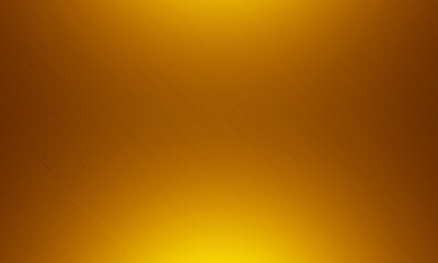 Wall Mural - Golden metallic background. Yellow metal texture.