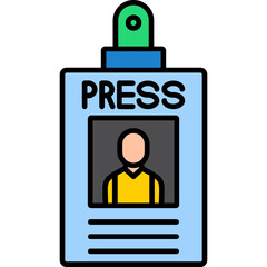 Poster - Press Pass Icon