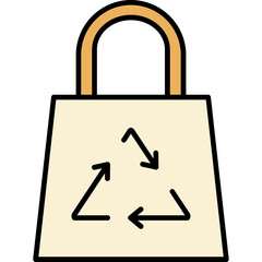 Sticker - Recycle Bag Icon