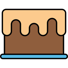 Wall Mural - Cake Icon