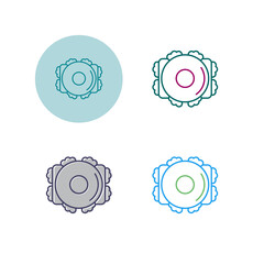 Poster - Bagel Vector Icon