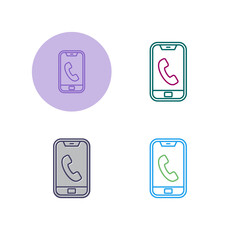 Wall Mural - Phone Vector Icon