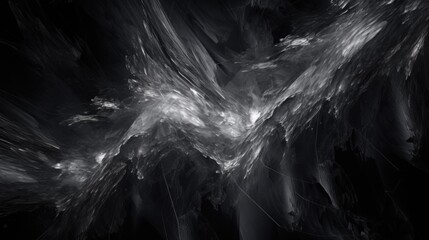 Poster - Gray dark abstract background and screensaver. AI generative.