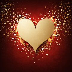 wonderful heart vector - wedding/valentines day/love/greeting card/mothers day and more