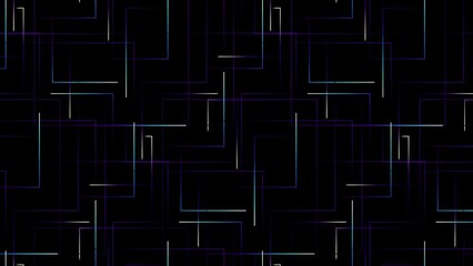 Leinwandbilder - 4k Looping abstract footage. Visuals and background abstract animation to use as a resource on internet
