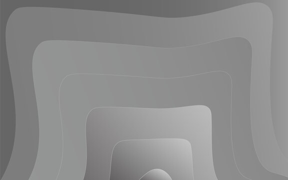 Abstract 3D wave shape background design element for banner advertising website layout