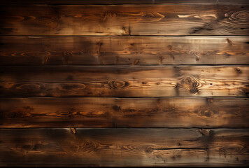 Vintage wood background - old brown color, wooden plank