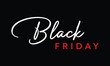 © Mi - Black Friday typography design element Vector, black friday sale hand lettering design