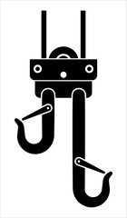 Wall Mural - Lifting Hook Icon Y_2312001