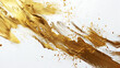 Gold paint path 