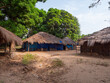 Afrykańska chata na wsi