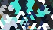 © Ratiz - abstract background using pixel triangles with aesthetic geometric shapes