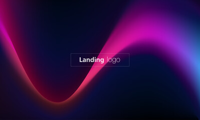 Poster - Gradient abstract backgrounds of business. Trendy fluid gradient and colorful abstract gradient design. template for posters, ad banners, brochures, flyers, covers, websites. vector design.
