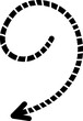 © Zz - doodle arrow shape