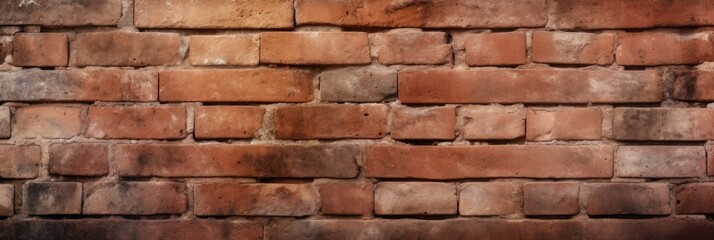 Poster - Textured brick wall background