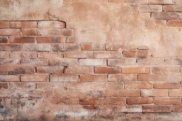 Poster - Textured brick wall background