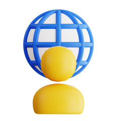 Poster - Connecting Minds - Modern 3D Networking with User Engagement.
3d illustration, 3d element, 3d rendering. 3d visualization isolated on a transparent background