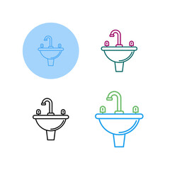 Poster - Basin Vector Icon